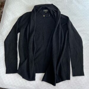 NEW CHARTER CLUB LUXURY CASHMERE OPEN FRONT CARDIGAN SWEATER WOMENS MEDIUM